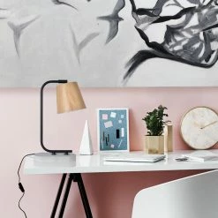 Outlet 😍 World Market Concrete and Black Metal Reza Task Lamp ⭐ -Lighting Sales Store unnamed file 1942