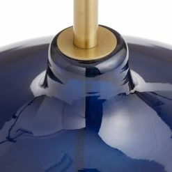 Best Sale 🛒 World Market Indigo Glass Table Lamp Base 😍 -Lighting Sales Store unnamed file 261