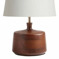Lighting Sales Store 43 Brand new β World Market Taylor Walnut Wood Accent Lamp Base β€οΈ