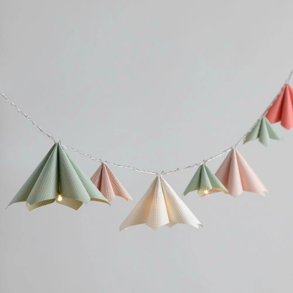 Best deal ⭐ World Market Origami Flowers LED 10 Bulb Battery Operated String Lights 🔔 6 Best deal ⭐ World Market Origami Flowers LED 10 Bulb Battery Operated String Lights 🔔 - Image 4