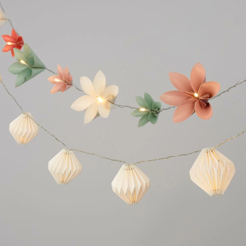 Best deal ⭐ World Market Origami Flowers LED 10 Bulb Battery Operated String Lights 🔔 7 Best deal ⭐ World Market Origami Flowers LED 10 Bulb Battery Operated String Lights 🔔 - Image 5