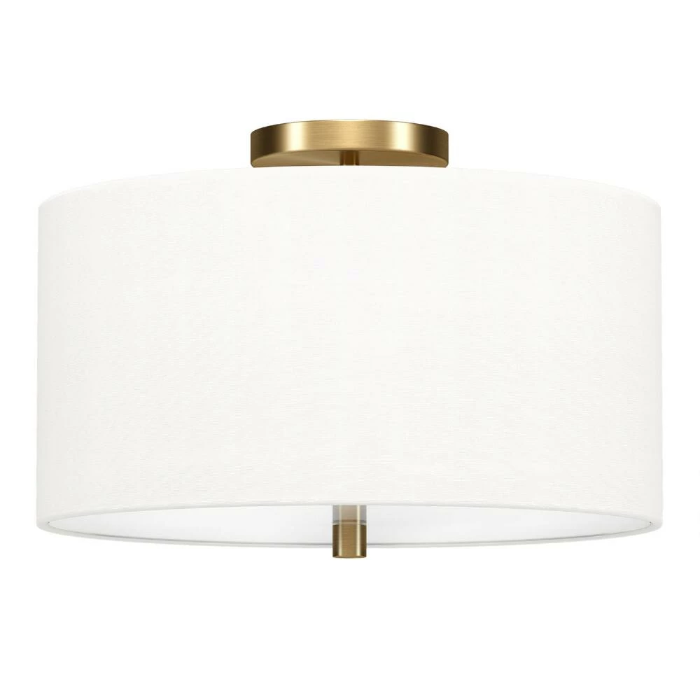 Cheapest 🌟 World Market Ruby Metal And Linen Flush Mount Ceiling Light 🌟 6 Cheapest 🌟 World Market Ruby Metal And Linen Flush Mount Ceiling Light 🌟 - Image 4