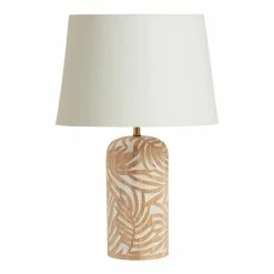 Budget 🎉 World Market Sura Natural Carved Wood Leaf Table Lamp Base ⌛ -Lighting Sales Store unnamed file 340