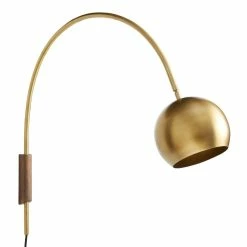 Top 10 🎉 World Market Keith Antique Brass Dome Adjustable Arc Wall Sconce 👍