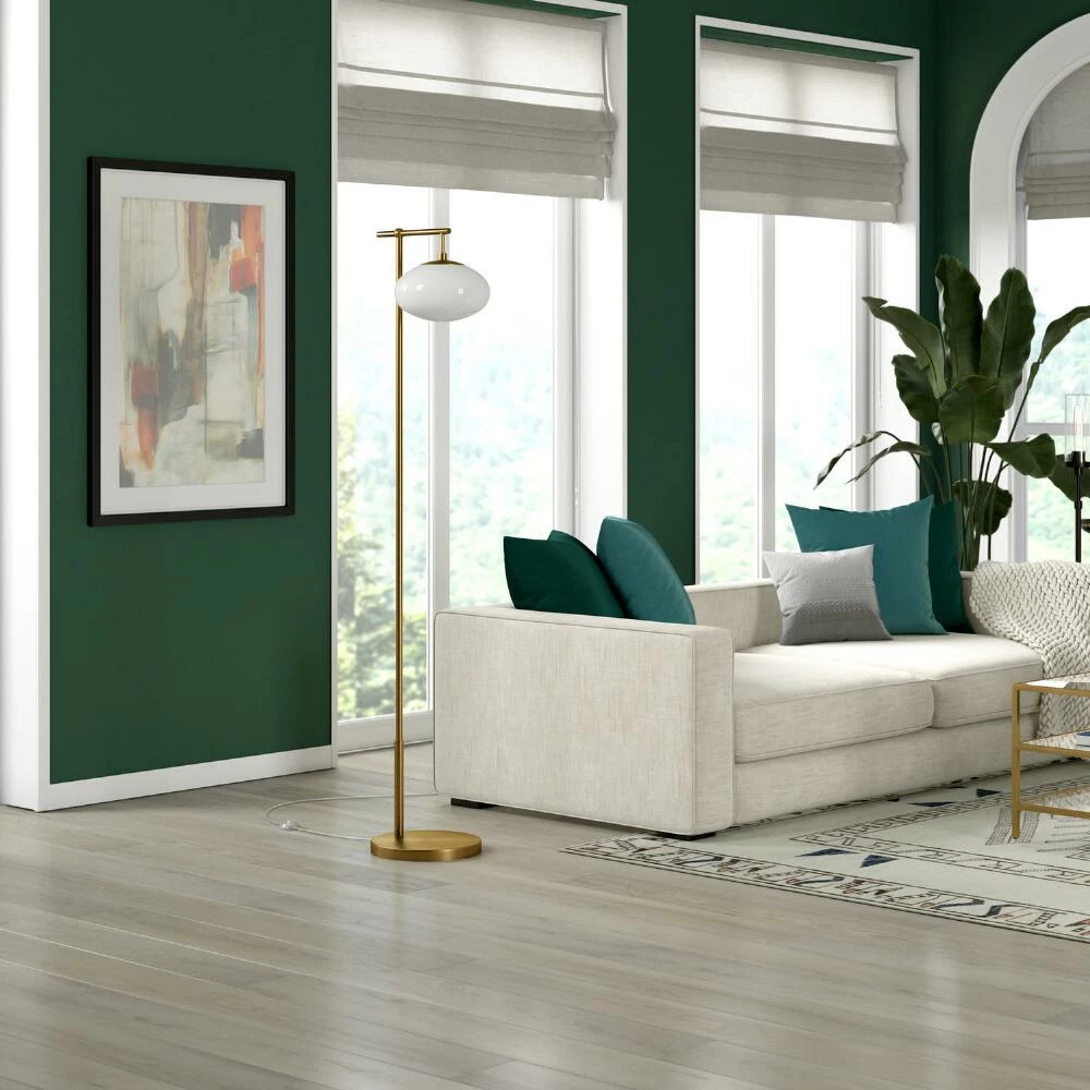 Buy ๐ World Market Rossi Metal And Milk Glass Floor Lamp ๐งจ 6 Buy ๐ World Market Rossi Metal And Milk Glass Floor Lamp ๐งจ - Image 4