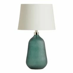 Promo 🔥 World Market Eden Teal Glass Table Lamp Base 🧨 -Lighting Sales Store unnamed file 409