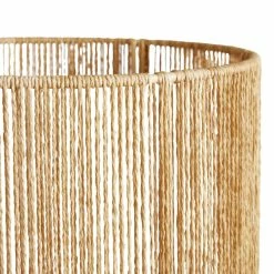 Budget 🔔 World Market Malia Jute Cylinder and Black Metal 2 Light Floor Lamp 😀 -Lighting Sales Store unnamed file 414