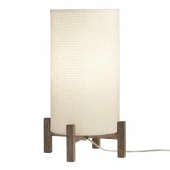 Cheapest 🎉 World Market Natural Paper Rattan and Wood Table Lamp 🧨