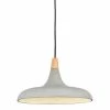 Outlet 🎉 World Market Hunter Concrete And Wood Pendant Lamp 👏
