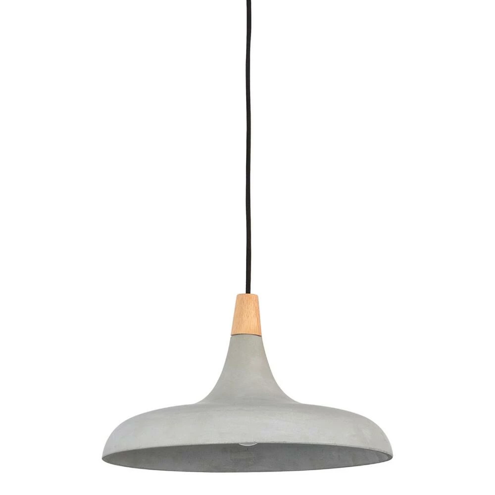 Outlet 🎉 World Market Hunter Concrete And Wood Pendant Lamp 👏 4 Outlet 🎉 World Market Hunter Concrete And Wood Pendant Lamp 👏 - Image 2