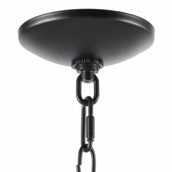 Best Sale 🎁 World Market Marc Matte Black Metal Farmhouse 6 Light Chandelier ❤️ -Lighting Sales Store unnamed file 472