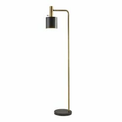 Best Sale ⌛ World Market Martin Marble And Steel Adjustable Floor Lamp 🔔