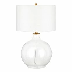 Promo 😀 World Market Beatrice Round Glass Table Lamp 👏 -Lighting Sales Store unnamed file 506