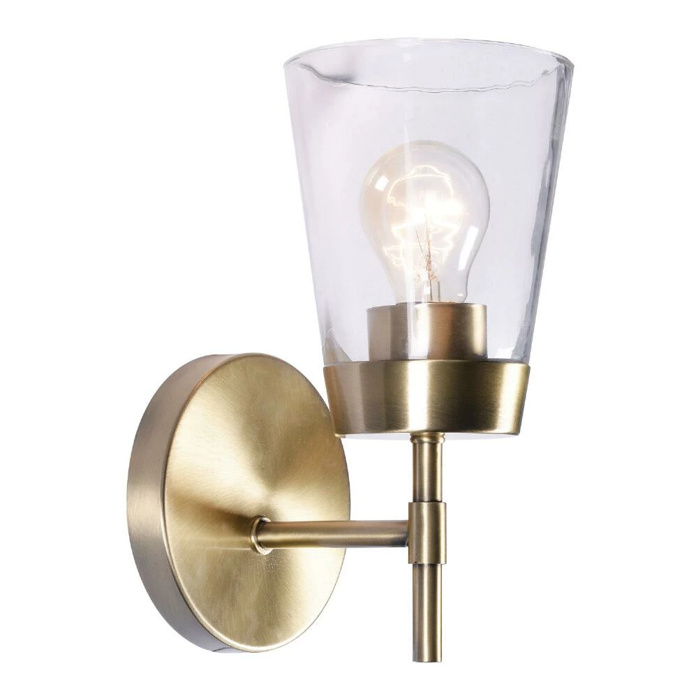 New ⌛ World Market Colin Metal and Glass Wall Sconce 😉 5 New ⌛ World Market Colin Metal and Glass Wall Sconce 😉 - Image 3
