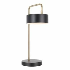 Buy 🔥 World Market Clarence Black And Gold Metal Task Lamp ✔️ -Lighting Sales Store unnamed file 543