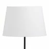 Budget 🤩 World Market White Cotton Linen Accent Lamp Shade ⌛