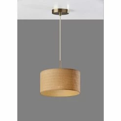 Hot Sale 🧨 World Market Landor Natural Woven Drum Pendant Lamp 🥰 -Lighting Sales Store unnamed file 651