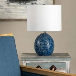 Cheap 💯 World Market Jay Blue Ceramic Embossed Fish Table Lamp 😀 8 Cheap 💯 World Market Jay Blue Ceramic Embossed Fish Table Lamp 😀 -Lighting Sales Store unnamed file 658