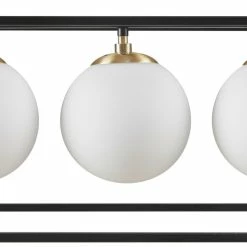 New 😀 World Market Marty Black And Brass Metal 6 Light Chandelier 🌟 -Lighting Sales Store unnamed file 693