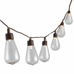 Deals 💯 World Market Edison Style Solar LED 30 Bulb String Lights 🤩