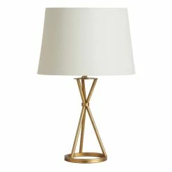 Buy 🎁 World Market Leo Antique Gold Tripod Table Lamp ✔️ -Lighting Sales Store unnamed file 754
