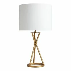 Buy 🎁 World Market Leo Antique Gold Tripod Table Lamp ✔️ -Lighting Sales Store unnamed file 756