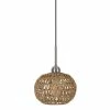 Best Pirce 😍 World Market Malton Open Weave Rope Orb Pendant Lamp ⌛