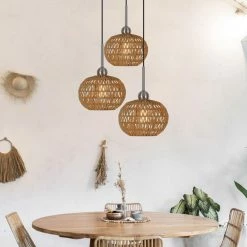 Best Pirce 😍 World Market Malton Open Weave Rope Orb Pendant Lamp ⌛ -Lighting Sales Store unnamed file 759