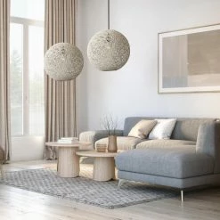 Deals ✨ World Market Havana Cream Rattan Orb Pendant Lamp 🔔 -Lighting Sales Store unnamed file 766