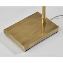 Brand new 😀 World Market Lancaster Antique Brass And Frosted Glass Floor Lamp 🔥 -Lighting Sales Store unnamed file 792