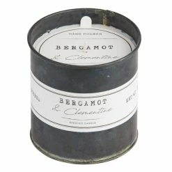 Promo 🔥 World Market Bergamot & Clementine Antique Oil Tin Scented Candle ✨