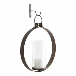 Wholesale 🎁 World Market Ethan Bronze Circle Pendant Sconce 🧨