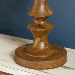 Outlet 🤩 World Market Chester Brown Resin Spindle Table Lamp 💯 -Lighting Sales Store unnamed file 841