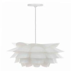 Outlet ✨ World Market White Contemporary Pendant Lamp ⭐