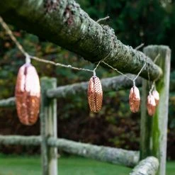 Cheap 👏 World Market Metallic Star Solar LED 10 Bulb String Lights 🔥 -Lighting Sales Store unnamed file 936