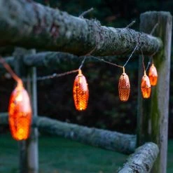 Cheap 👏 World Market Metallic Star Solar LED 10 Bulb String Lights 🔥 -Lighting Sales Store unnamed file 937