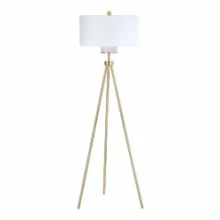 Wholesale 🔥 World Market Morgan Gold Tripod Floor Lamp 🔔