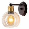 Best Sale ⭐ World Market Coley Champagne Glass And Brass Wall Sconce 🎉 -Lighting Sales Store unnamed file 956