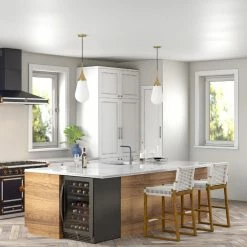 Cheap ⭐ World Market Mika Metal And Milk Glass Teardrop Pendant Lamp 💯 -Lighting Sales Store unnamed file 963