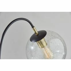 New 🎁 World Market Edie Black Metal And Speckled Glass Table Lamp 🎁 -Lighting Sales Store unnamed file 989