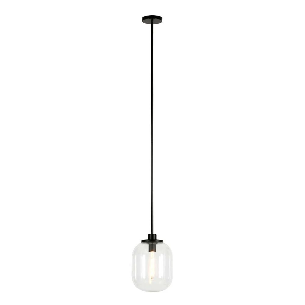 Best Sale 🔔 World Market Marina Clear Glass Cylinder And Metal Pendant Lamp ⌛ 4 Best Sale 🔔 World Market Marina Clear Glass Cylinder And Metal Pendant Lamp ⌛ - Image 2